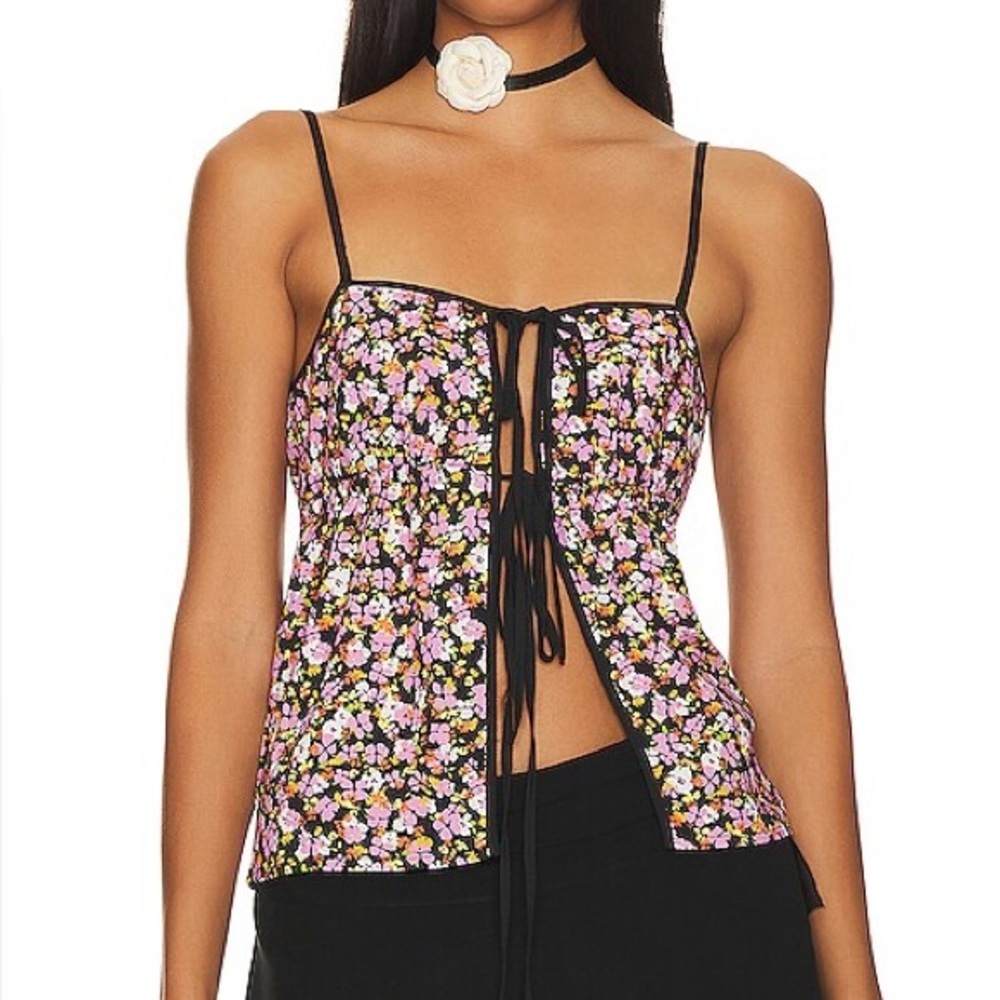 LPA Fiorella Top in Fluerel Floral Multi